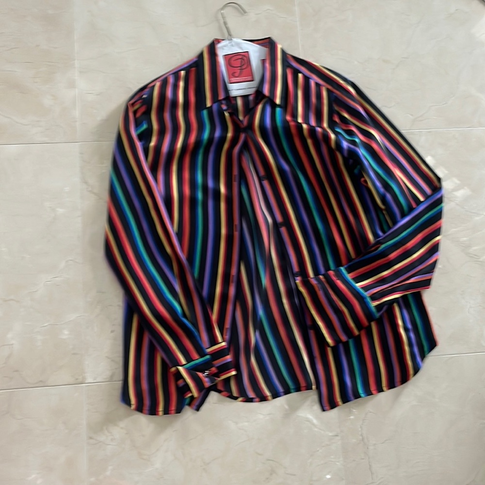 Flowy Silk Blouse - Jones New York